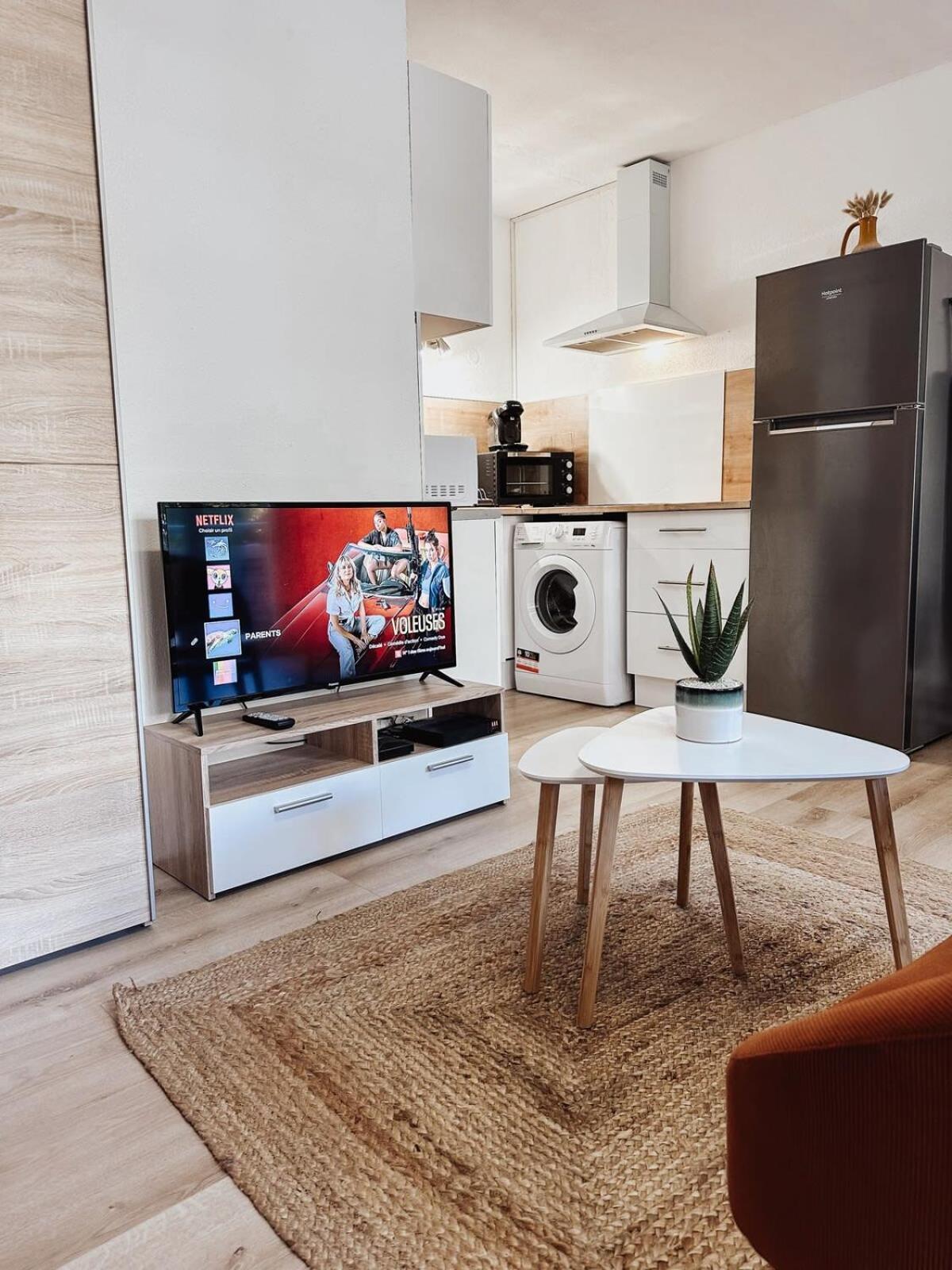 Apartment Cosy - Balcon - Wifi - Free Parking Narbonne